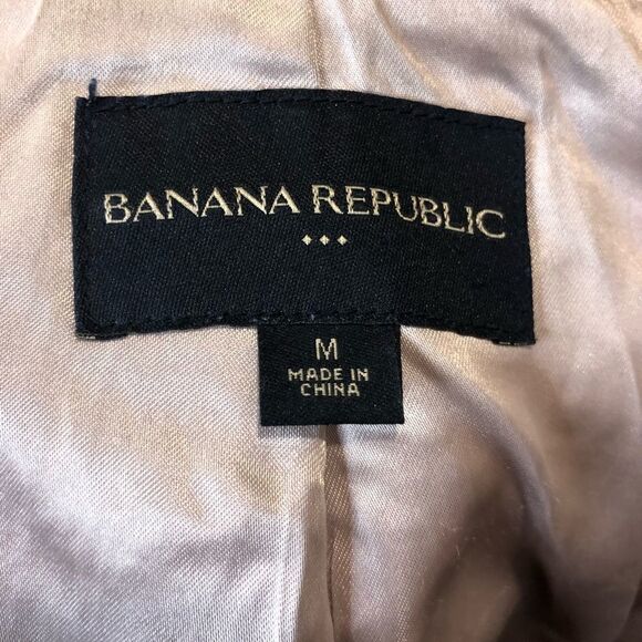 Banana Republic orange belted pea coat with hood size medium - Picture 12 of 16